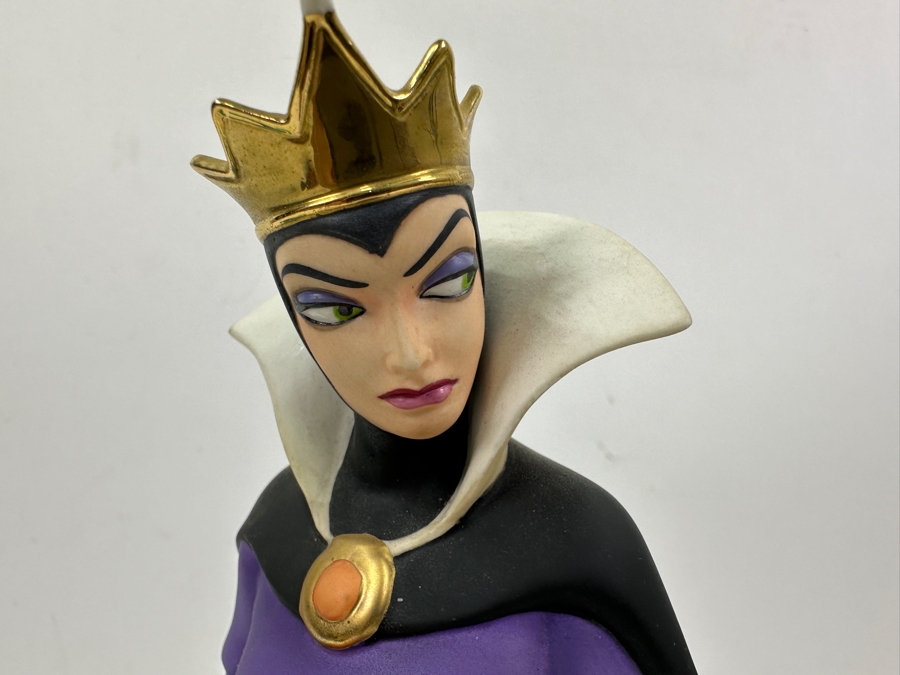 Walt Disney Classics Collection WDCC Figurine Snow White 60th Anniversary Queen 'Bring Back Her Heart...' 1997 Event Sculpture With COA 9.5H [Photo 4]