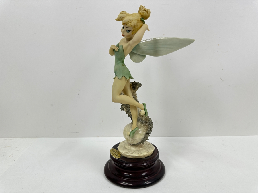 Florence Giuseppe Armani 'Tinker Bell' Walt Disney Figurine Made In Italy 12.25H [Photo 6]