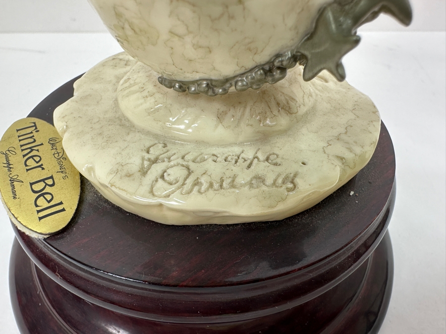 Florence Giuseppe Armani 'Tinker Bell' Walt Disney Figurine Made In Italy 12.25H [Photo 5]