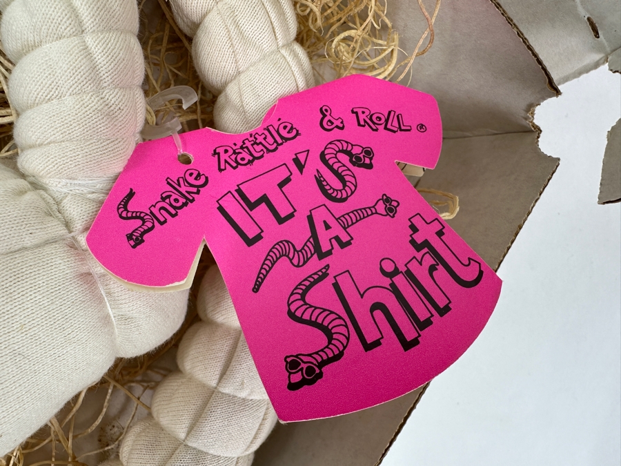 New In Original Box Indiana Jones Adventure Disneyland 1995 Snake That Turns Into A Shirt Adult XL Plus Indiana Jones Adventure Disneyland 1995 Souvenir Paperweight Plaque [Photo 4]