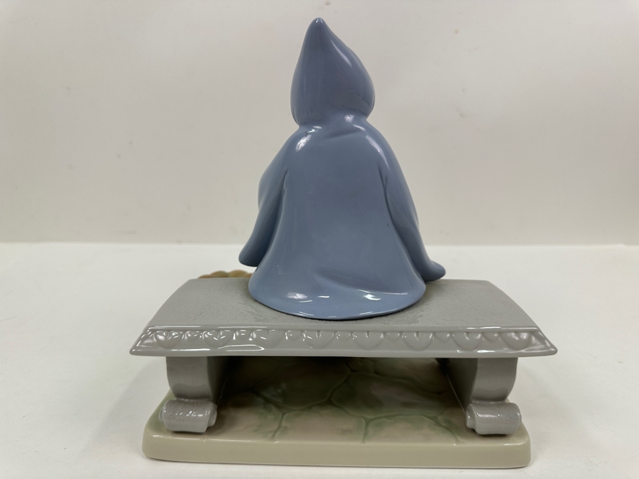 Vintage 1994 Lladro Official Disneyana Convention 1994 Limited Edition Cinderella And The Fairy Godmother Signed By M. C. Lladro 8W X 9H [Photo 9]