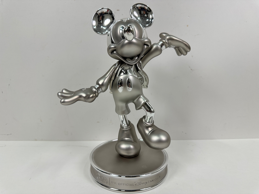 D23 The Official Disney Fan Club Mickey Mouse 'Leader Of The Club' Milestone Statue Commemorating Disney's 100th Anniversary 10H [Photo 2]