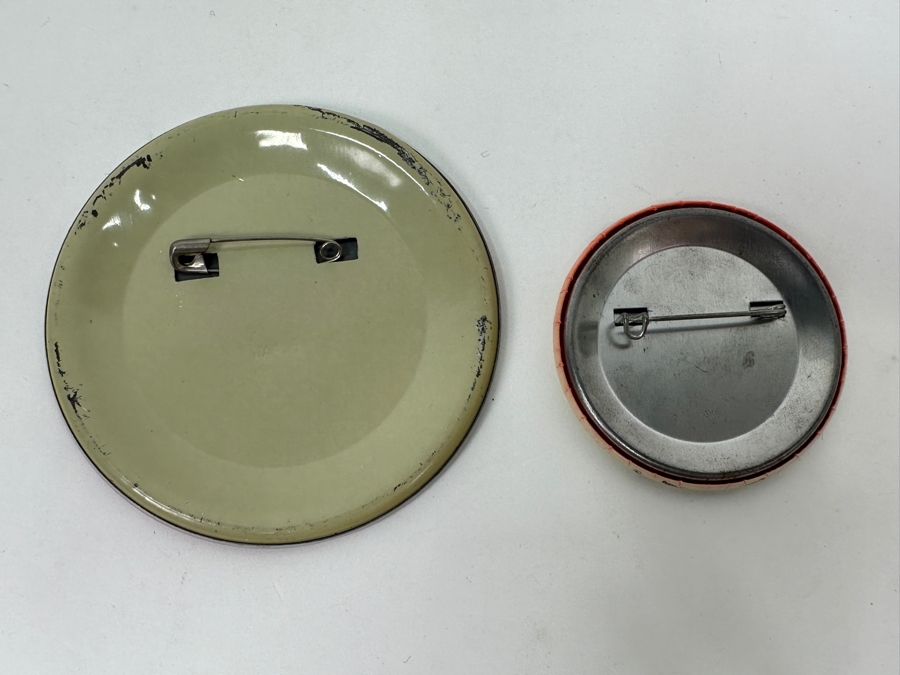 Pair Of Vintage Disneyland Mickey Mouse Club Buttons [Photo 5]