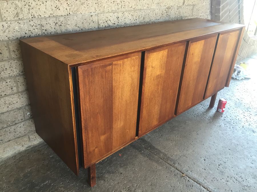 Mid-century Modern Credenza Hutch Cabinet [Photo 9]