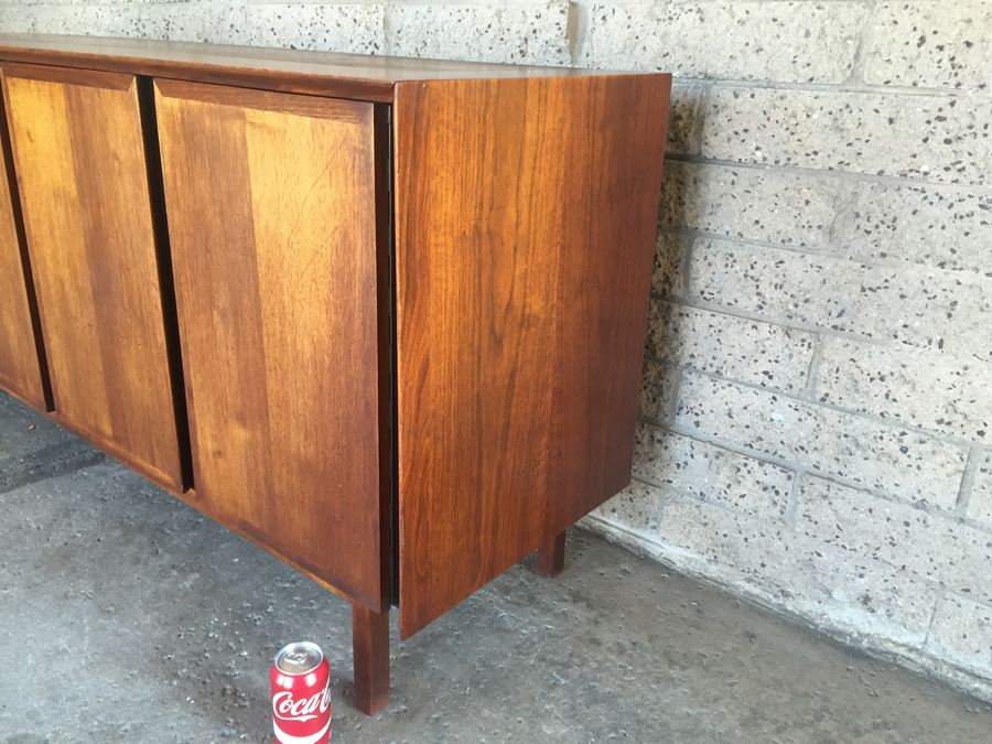 Mid Century Modern Credenza Hutch Cabinet   6663 M5vk 