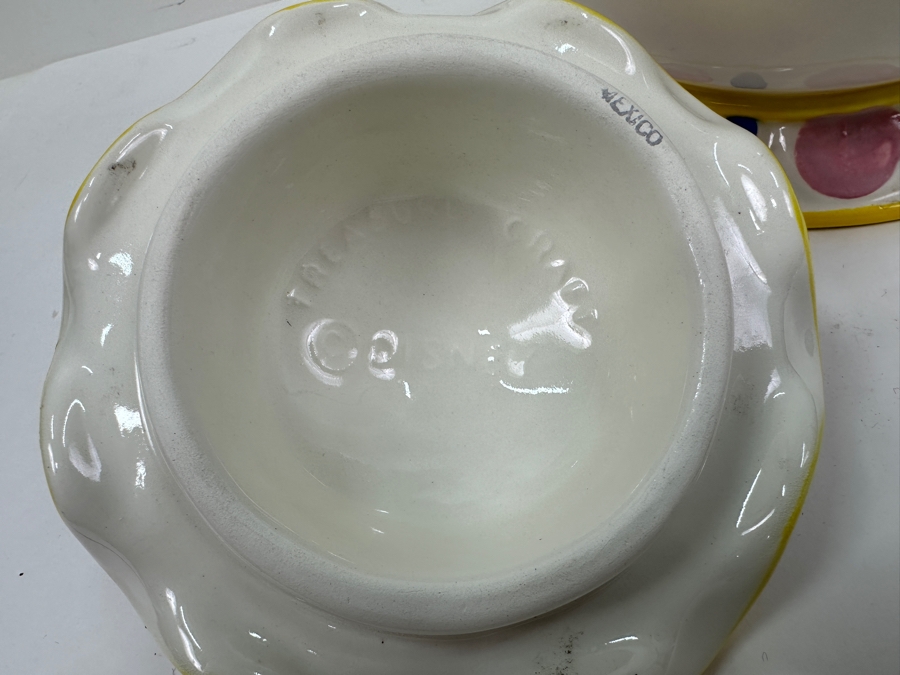 Vintage Disney Treasure Craft Mrs. Potts Teapot From Disney's Beauty And The Beast Cookie Jar 9.5H [Photo 9]