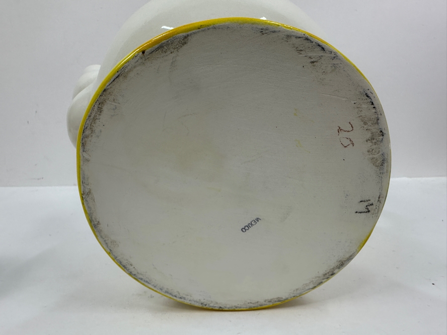 Vintage Disney Treasure Craft Mrs. Potts Teapot From Disney's Beauty And The Beast Cookie Jar 9.5H [Photo 10]