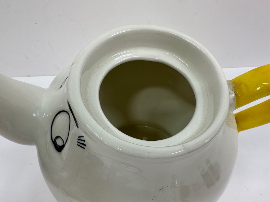 Vintage Disney Treasure Craft Mrs. Potts Teapot From Disney's Beauty And The Beast Cookie Jar 9.5H [Photo 6]