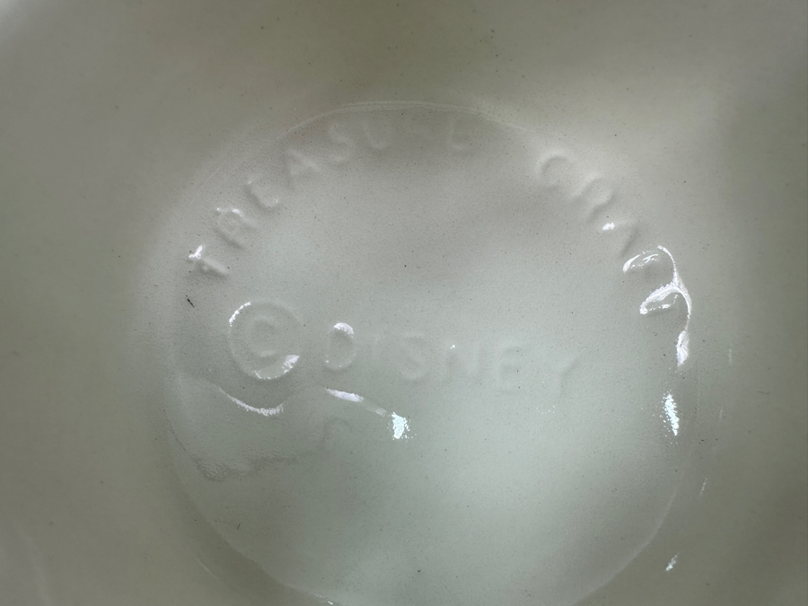 Vintage Disney Treasure Craft Mrs. Potts Teapot From Disney's Beauty And The Beast Cookie Jar 9.5H [Photo 7]