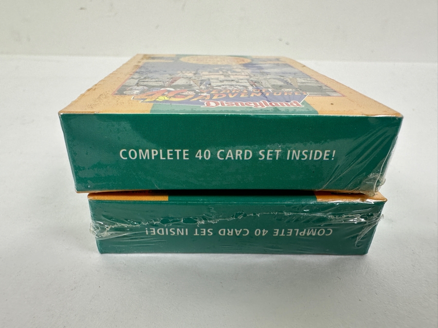 Pair Of Factory Sealed Limited Edition Disneyland Collectors' Series 40 Years Of Adventures At Disneyland Premier Anniversary Collection Trading Cards [Photo 8]