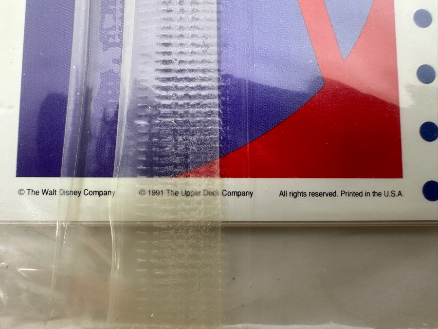 (3) Factory Sealed Disneyland Fantasmic! Trading Cards Sets & (1) Disneyland 1991 Upper Deck Preview Series Trading Card Set [Photo 9]