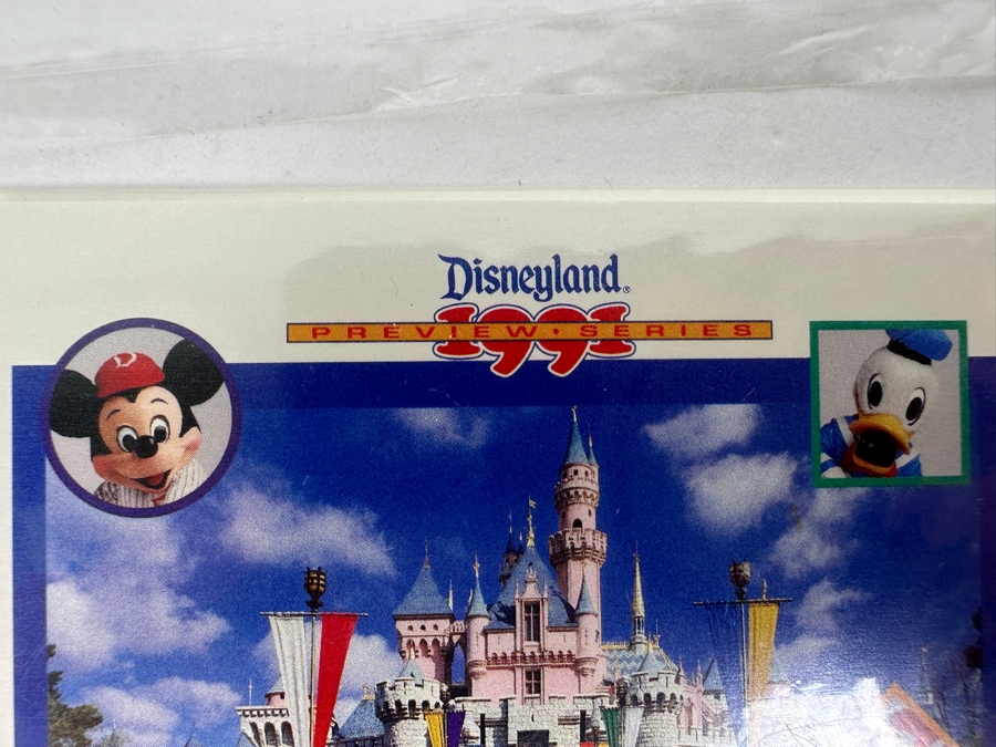 (3) Factory Sealed Disneyland Fantasmic! Trading Cards Sets & (1) Disneyland 1991 Upper Deck Preview Series Trading Card Set [Photo 6]