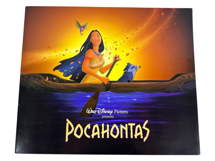 Walt Disney Pocahontas The Premier In The Park The Great Lawn In Central Park New York June 10th 1995 Program