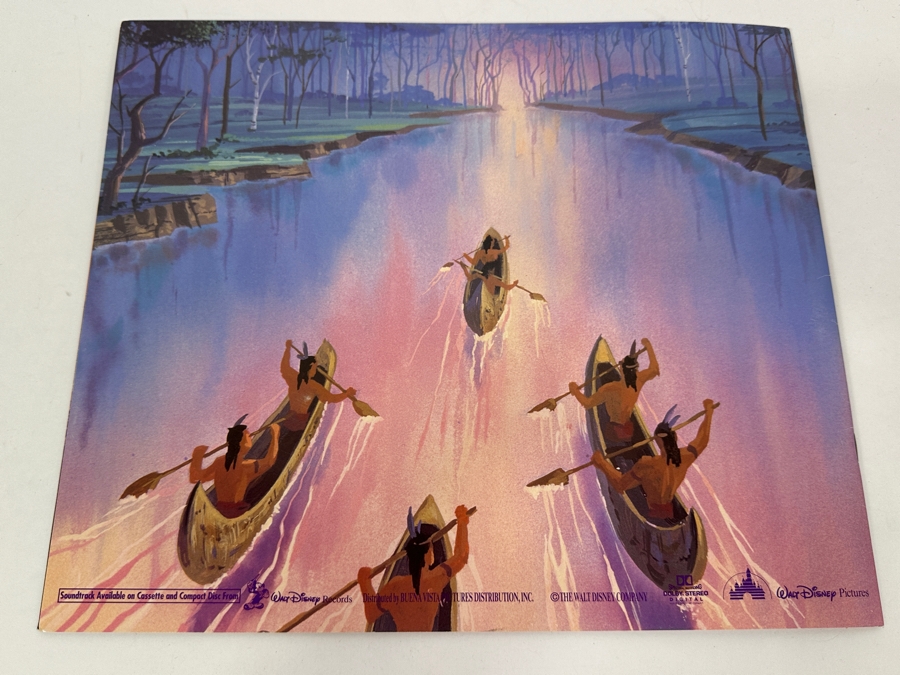 Walt Disney Pocahontas The Premier In The Park The Great Lawn In Central Park New York June 10th 1995 Program [Photo 11]