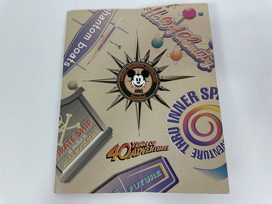 Special Edition Disneyana Convention 1995 40 Years Of Adventure Media Press Kit Folder Packet [Photo 2]