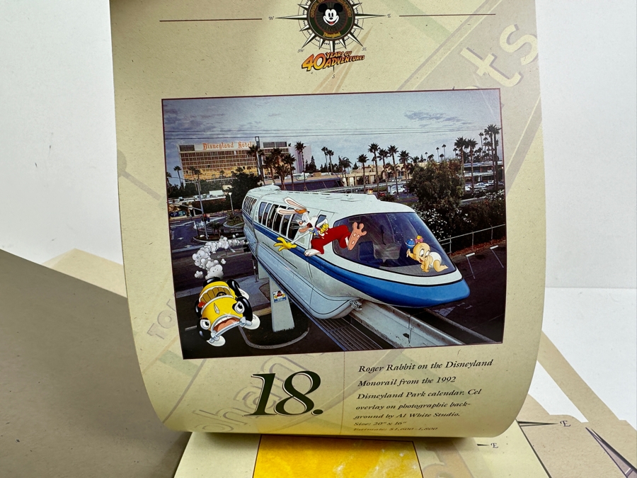 Special Edition Disneyana Convention 1995 40 Years Of Adventure Media Press Kit Folder Packet [Photo 8]