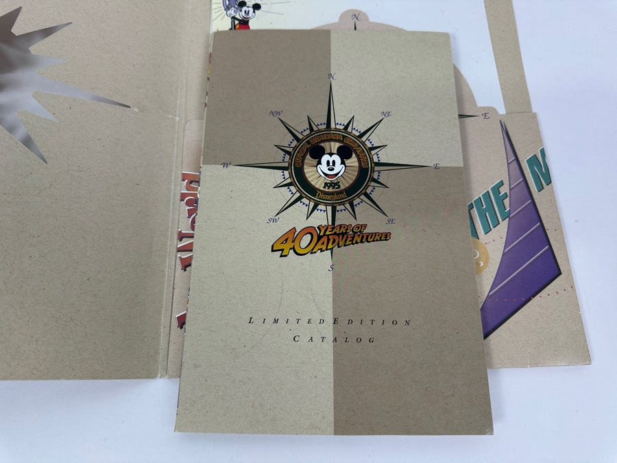 Special Edition Disneyana Convention 1995 40 Years Of Adventure Media Press Kit Folder Packet [Photo 5]