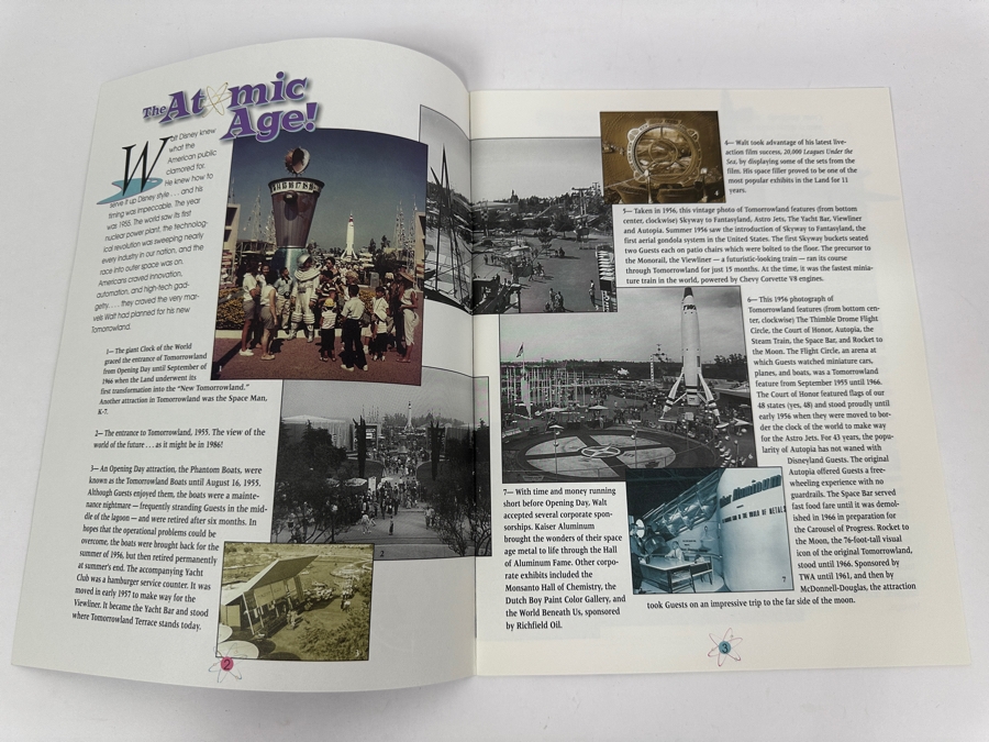 Disneyland Resort Cast Member Tomorrowland Imagination And Beyond Attraction Information Souvenir [Photo 2]