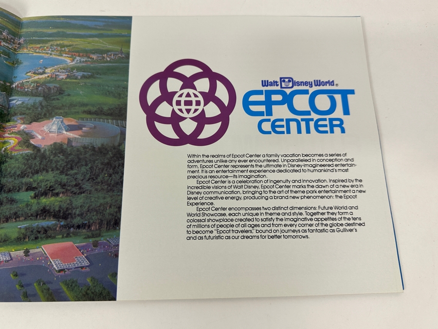 Vintage 1982 Walt Disney World Epcot Center Pictorial Souvenir [Photo 6]
