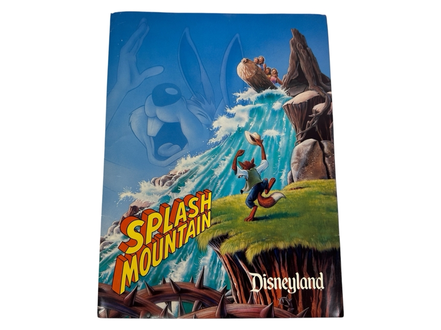 Vintage 1988 Splash Mountain Disneyland Ride Attraction Media Press Kit (Closed Ride In 2023) [Photo 2]