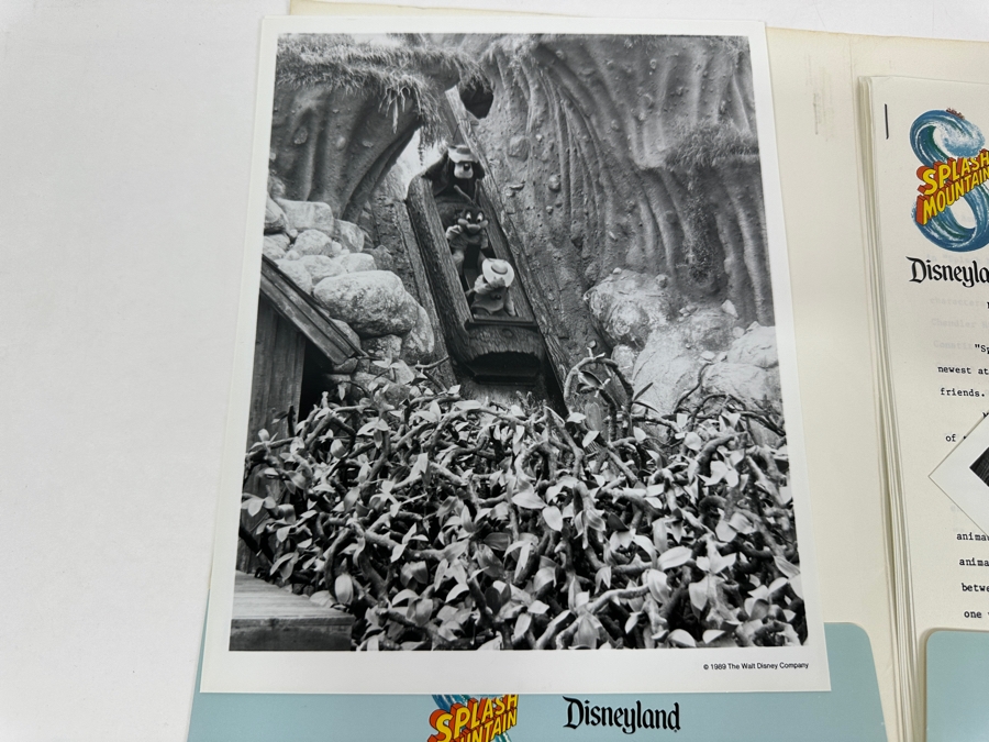 Vintage 1988 Splash Mountain Disneyland Ride Attraction Media Press Kit (Closed Ride In 2023) [Photo 10]