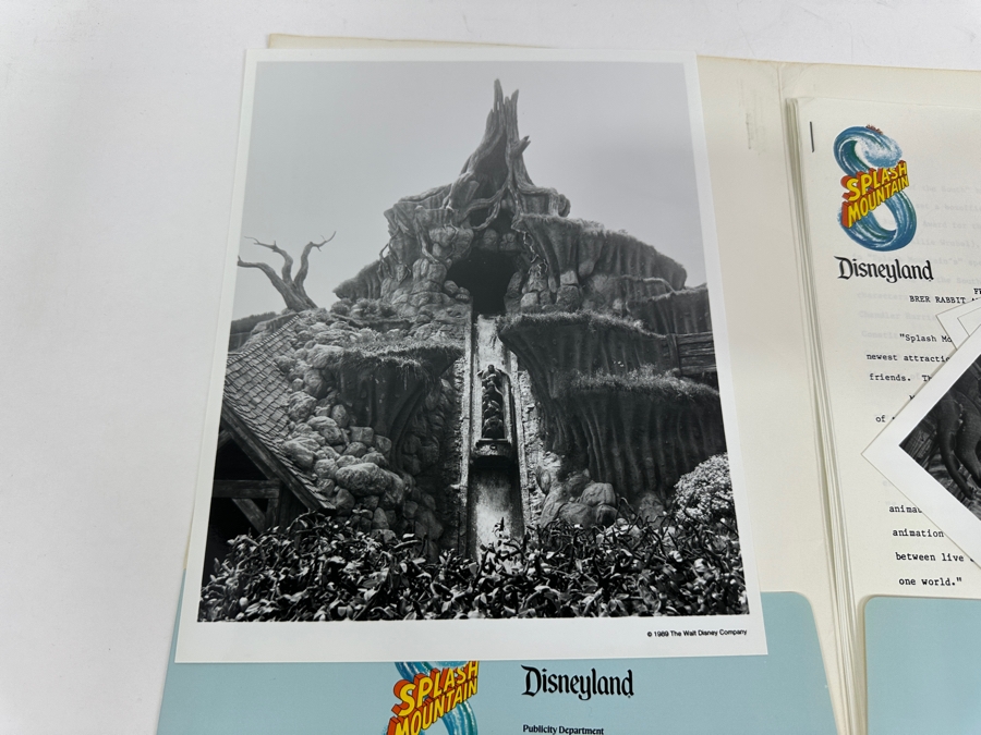 Vintage 1988 Splash Mountain Disneyland Ride Attraction Media Press Kit (Closed Ride In 2023) [Photo 11]