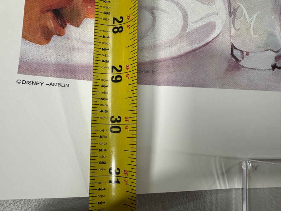 Charles Boyer (1935-2021, American) Limited Edition Artist Signed Lithograph Titled 'Mickey Mouse And Friends - Family Dinner' Numbered 348 Of 1,000 24.5 X 30 [Photo 18]