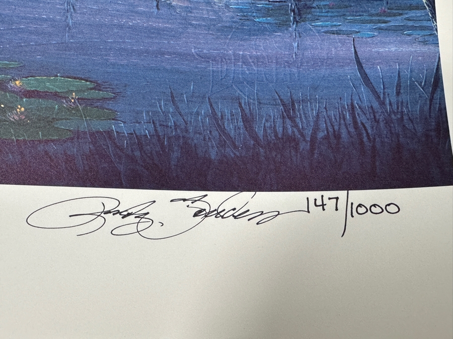 Randy Souders Disneyland Sleeping Beauty Castle Limited Edition Lithograph Artist Signed Numbered 147 Of 1,000 24 X 32 [Photo 6]