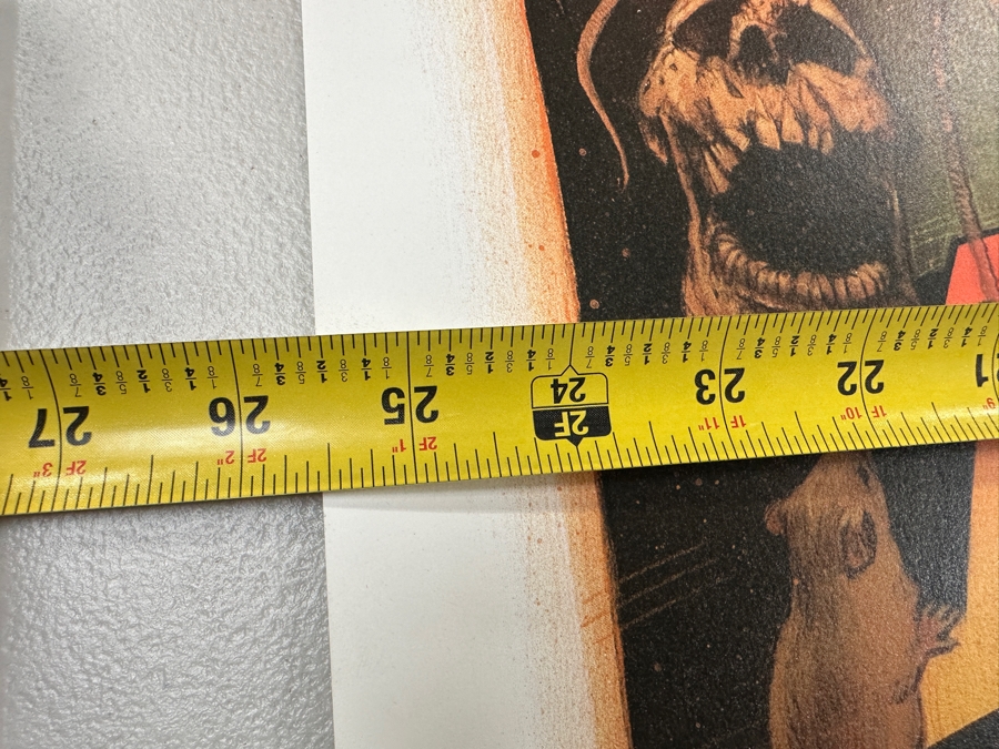 Rare Vintage 1995 Indiana Jones Adventure Disneyland Lithograph Signed By Michael Eisner & Artist Drew Struzen W/ COA Limited Edition Numbered 9 Of 500 25.5 X 38 [Photo 13]