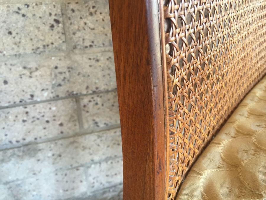 Mid-century Cane Back Chairs - Seat Cushions Need To Be Reupholstered [Photo 11]