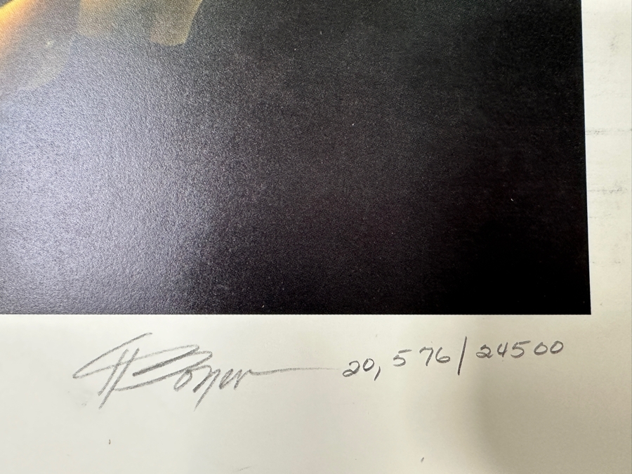 Charles Boyer (1935-2021, American) Limited Edition Artist Signed On 10/27/1990 Lithograph 1985 Disneyland 30th Year 23 X 29 [Photo 8]