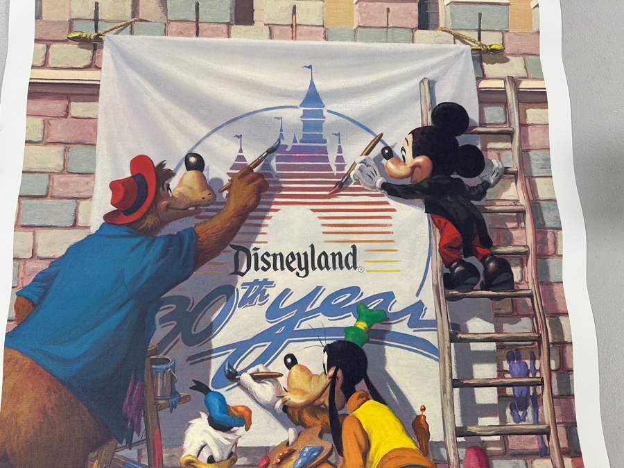 Charles Boyer (1935-2021, American) Limited Edition Artist Signed Lithograph 'Magical Smiles II - The Painters' Numbered 124 Of 1,000 With COA 23 X 33.5 [Photo 2]