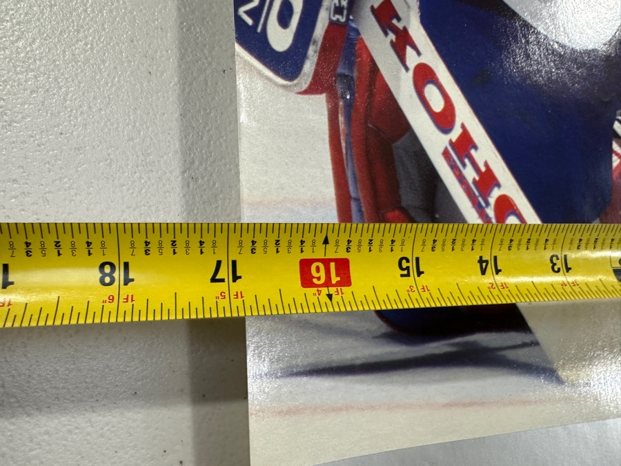 Signed Patrick Roy Montreal Canadiens NHL Hockey Poster 17 X 30 [Photo 6]