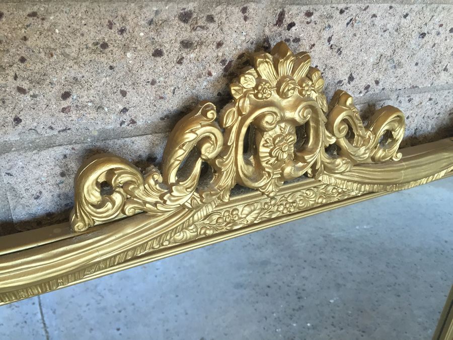 Ornate Gilded Mirror [Photo 5]
