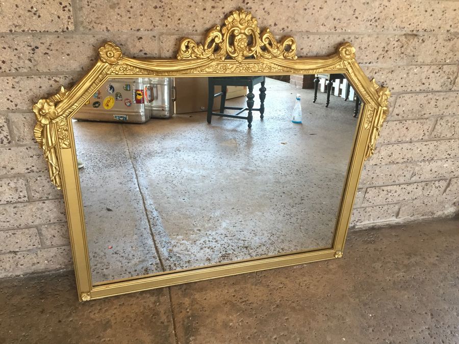 Ornate Gilded Mirror [Photo 1]