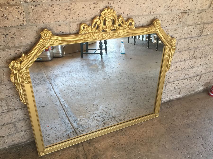 Ornate Gilded Mirror [Photo 9]