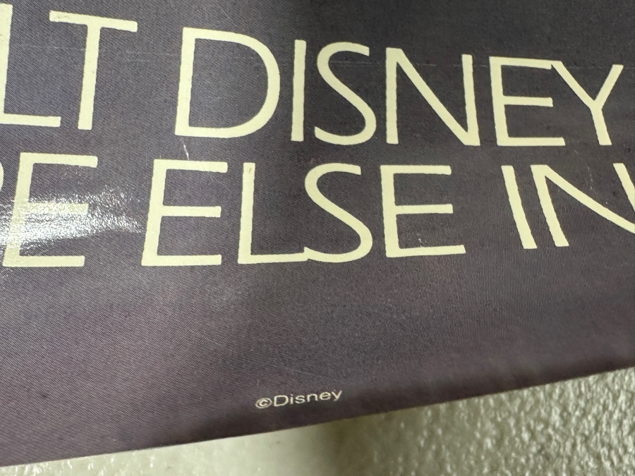 Vintage 1986 Disneyland Poster Captain EO Attraction Michael Jackson 18 X 26 [Photo 6]