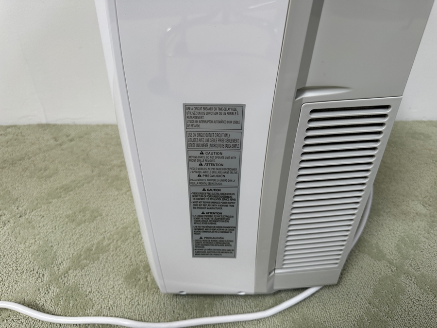 Just Added - LG Portable A/C Air Conditioner Model No. LP0817WSR 17W X 12D X 27H [Photo 6]