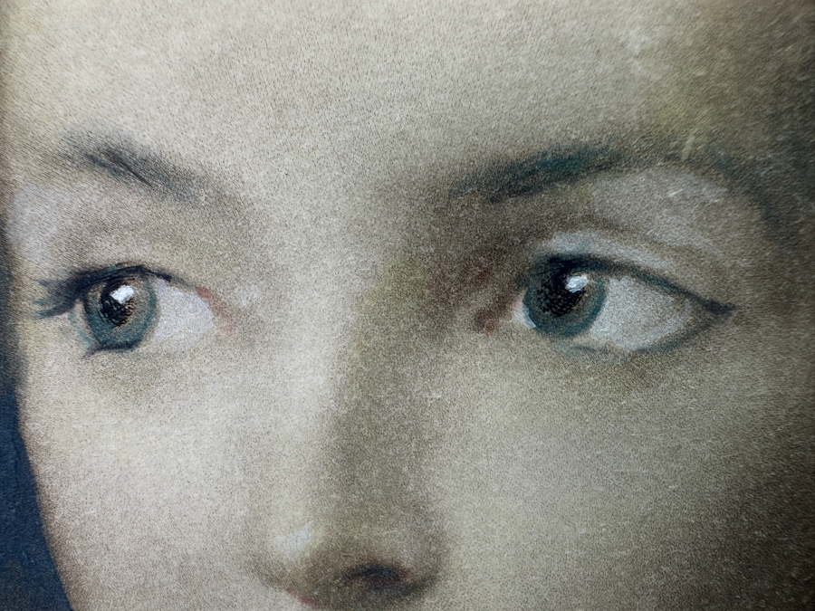 Just Added - Hand Colored Engraving Titled 'Honorable Mrs. Graham' Engraved By T. G. Appleton Published In London August 18th, 1891 By Henry Graves & Go. Publishers to H.M. The Queen And The Prince & Princess Of Wales 22.5 X 28 [Photo 6]