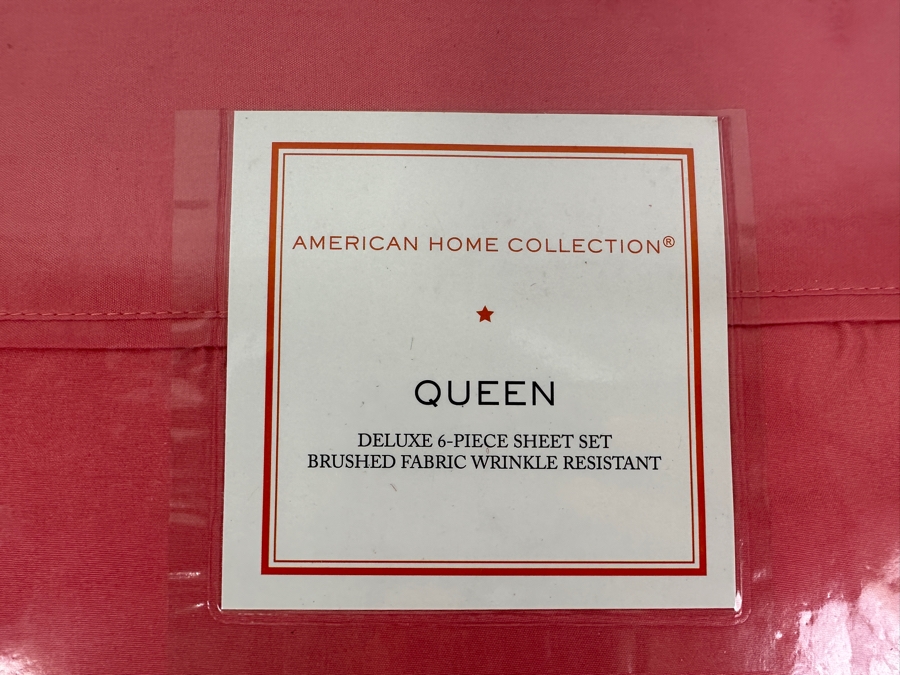 Just Added - New American Home Collection Deluxe Queen Set With Flat Sheet, Fitted Sheet & 4 Pillowcases [Photo 8]