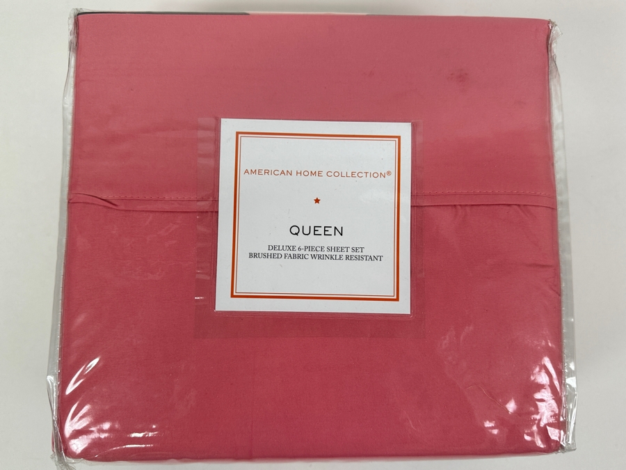 Just Added - New American Home Collection Deluxe Queen Set With Flat Sheet, Fitted Sheet & 4 Pillowcases [Photo 7]