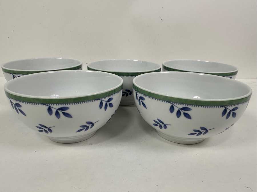 Just Added - (5) Villeroy & Boch Porcelain 5.5' Bowls Made In Germany 1748 [Photo 2]