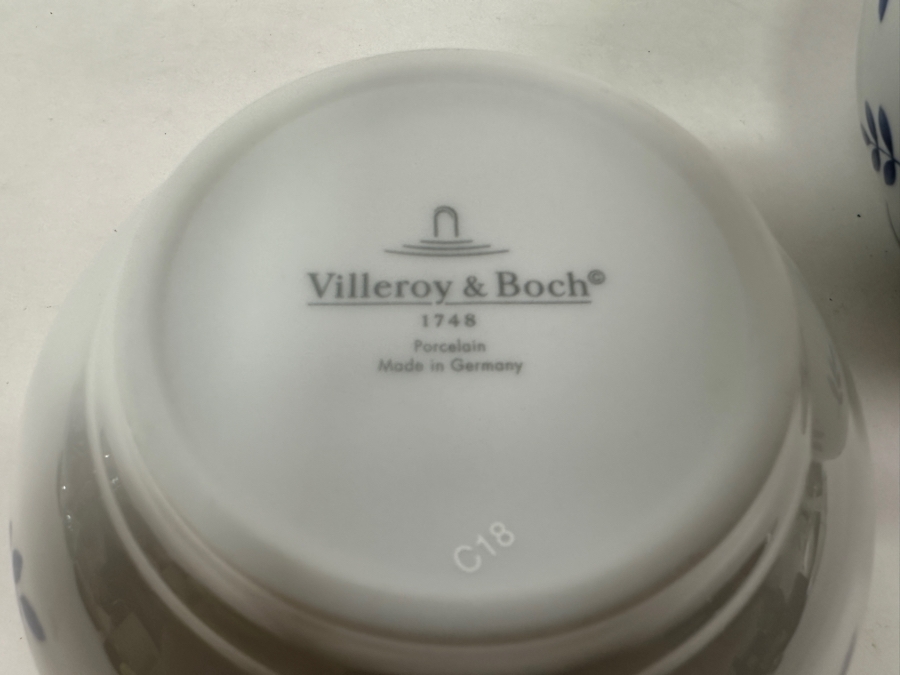 Just Added - (5) Villeroy & Boch Porcelain 5.5' Bowls Made In Germany 1748 [Photo 5]
