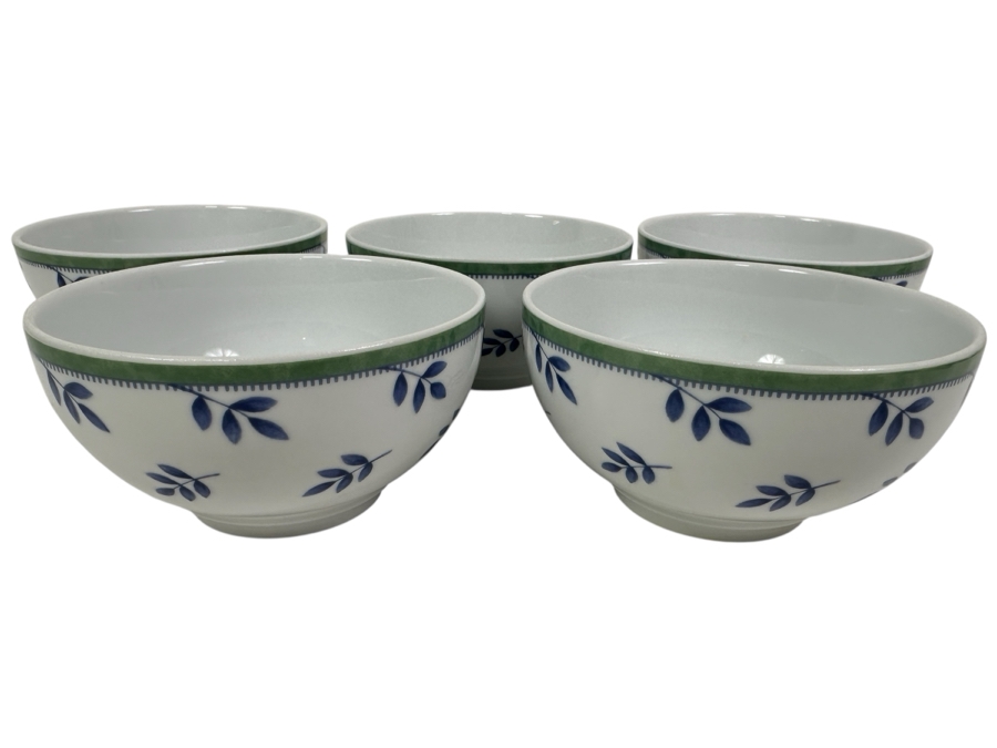 Just Added - (5) Villeroy & Boch Porcelain 5.5' Bowls Made In Germany 1748 [Photo 1]