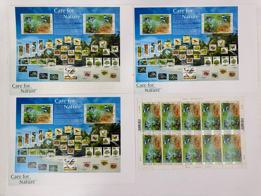 Just Added - Collection Of Singapore Year 2000 Mint Stamps [Photo 2]