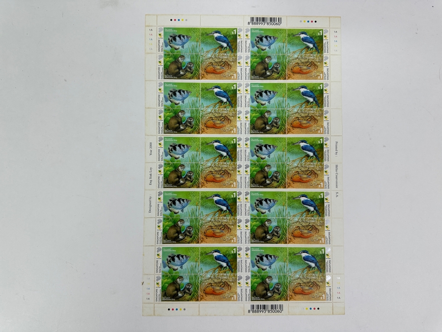 Just Added - Collection Of Singapore Year 2000 Mint Stamps [Photo 7]