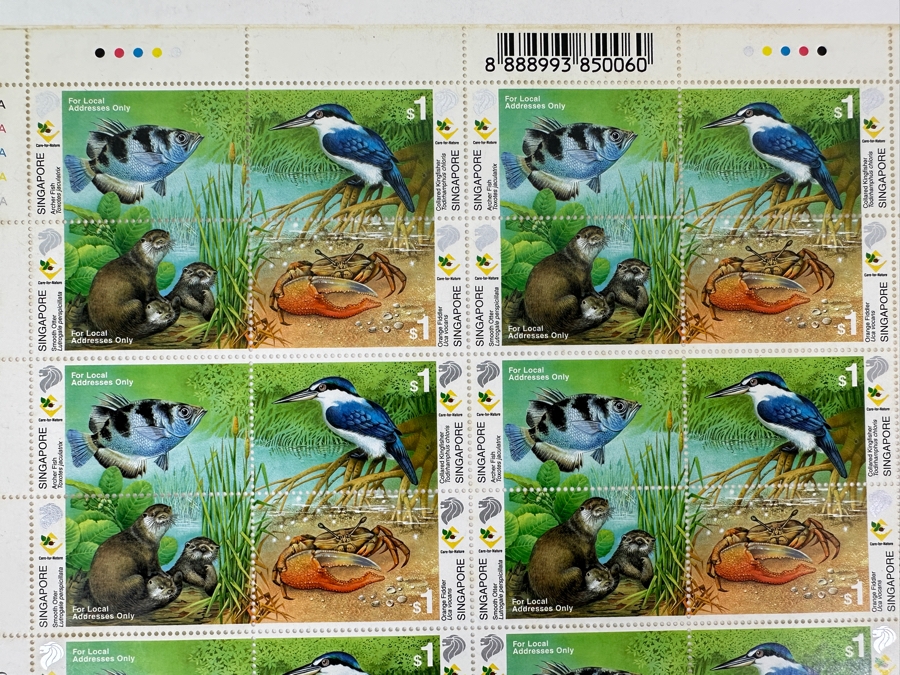 Just Added - Collection Of Singapore Year 2000 Mint Stamps [Photo 8]