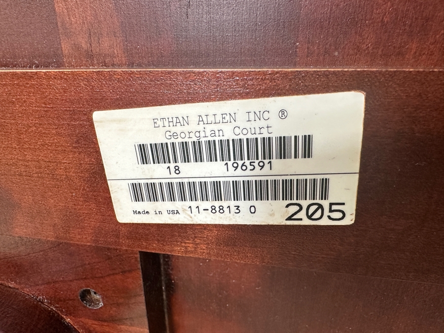 Just Added - Ethan Allen Georgian Court Pedestal Table 29.5W X 28H [Photo 6]