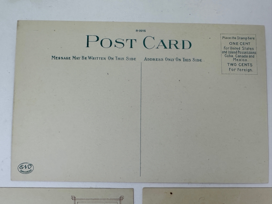 Just Added - (5) Antique Hotel Del Coronado Postcards [Photo 16]