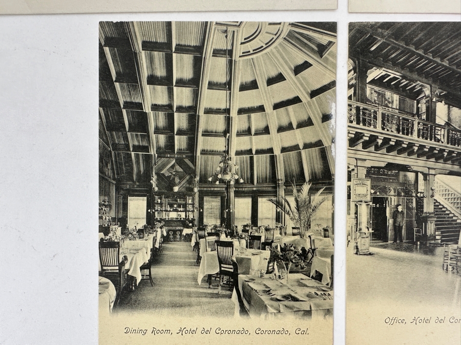 Just Added - (5) Antique Hotel Del Coronado Postcards [Photo 6]